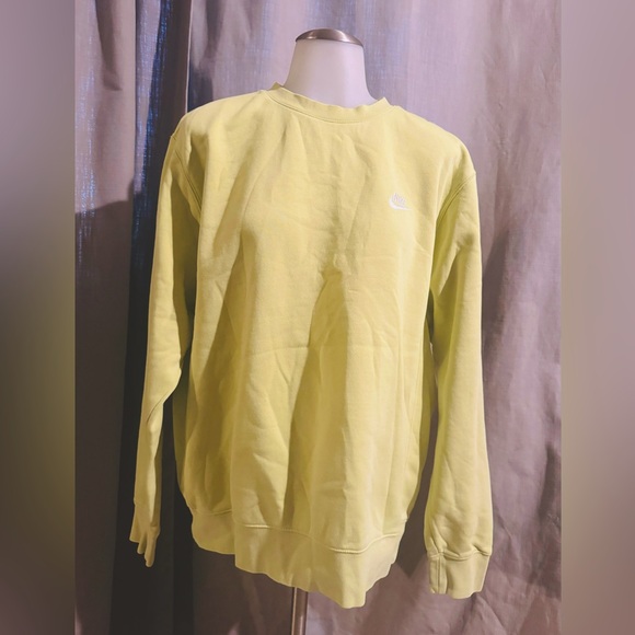 Nike Tops - Large neon color Nike sweatshirt